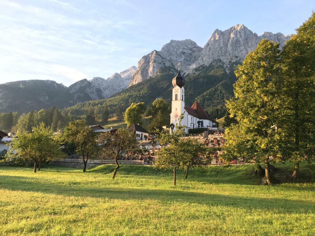 Вилла Ferienhaus Alpenperle Грайнау Экстерьер фото